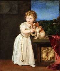 Clarissa Strozzi at the Age of Two