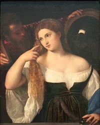 Woman with a Mirror