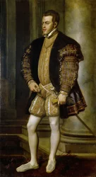 Portrait of Philip II, 1527-1598, King of Spain and Portugal, ca 1554