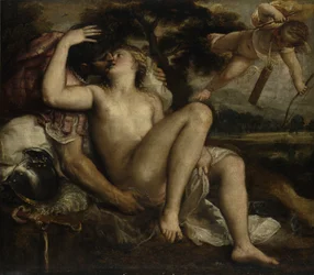 Mars, Venus and Cupid, ca. 1530