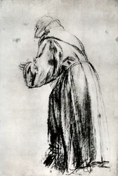 Study for the St Bernardino in the Votive Picture of Doge Gritti, c1535