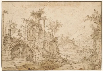 Landscape with Ancient Ruins