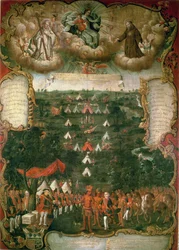 Military Encampment of the Governor Jeronimo Matorras During the Gran Chaco Campaign