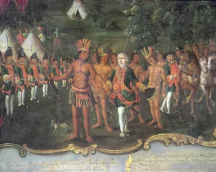 The Camp of Governor Matorras in the Chaco