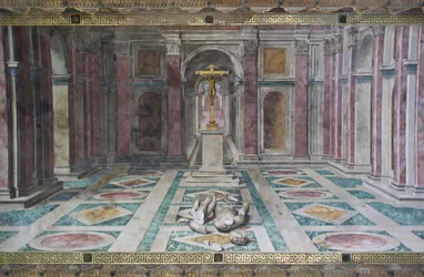 The Triumph of Christianity, in the Room of Constantine, Raphael Rooms, c.1585