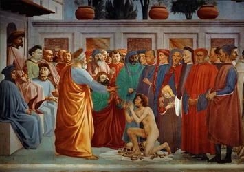 Saint Peter Resurrects the Son of Teophil, Prefect of Antiochia, His Jailer