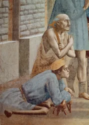 St. Peter Healing with His Shadow (detail)