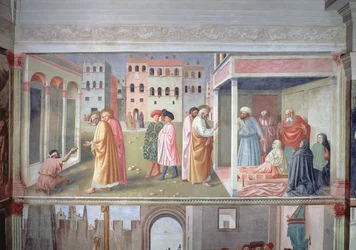 St. Peter Healing a Cripple and the Raising of Tabitha