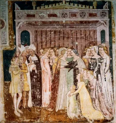 Farewell (detail) from Stories of St Ursula
