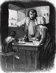 Illustration for La Mare au Diable, novel by George Sand