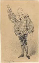 Lepeintre Ainé in the Role of Paillasse