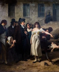 Doctor Pinel Freeing the Insane at Salpêtrière in 1795