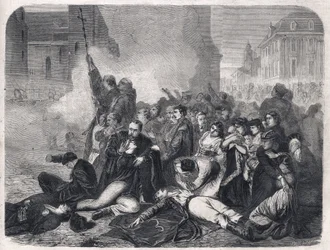 The Massacre of Civilians in Castle Square, Warsaw, on April 8th