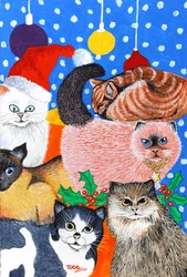 Christmas Cats