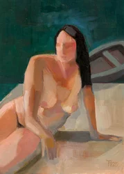 Bather and Boat