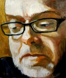 Bearded Man Self-Portrait