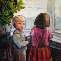 Childhood Window Gaze