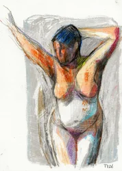 Expressive Female Nude