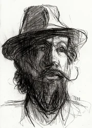 Intense Bearded Portrait