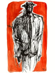 Mysterious Man In Hat