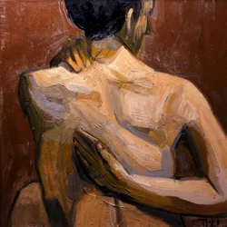 Pensive Nude Back