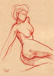 Seated Nude