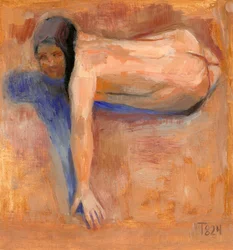 Woman in Warm Repose
