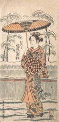 Sanogawa Ichimatsu in the Role of Otsuru