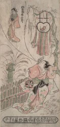 Actor Segawa Kikunojō imaging Matsushima Kichisaburō