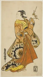 The Actor Nakamura Takesaburo I in a Female Role
