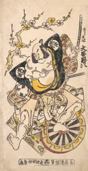 The Actor Otani Oniji in the Role of Omoni Hikoshichi