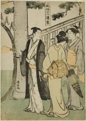 A Visit to a Shrine, from the series 