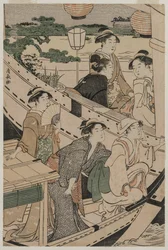 Boating Party on the Sumida River