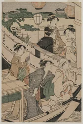 Boating Party on the Sumida River, 1789