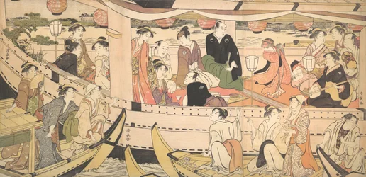 Pleasure Boat on the Sumida River