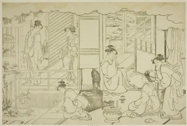 The First Bath of the New Year, from the illustrated book 