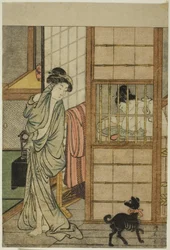 Woman After a Bath, from "Comparison of Alluring Beauties"