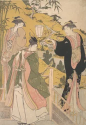 Yoshitsune Serenading Jorurihime