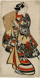 The Actor Takii Hannosuke as an Effeminate Youth