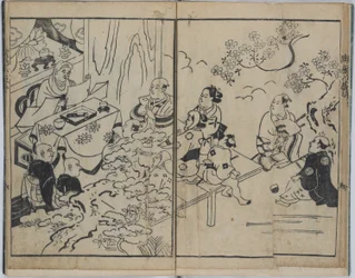The Fanciful Eight Views in Military Love Affairs