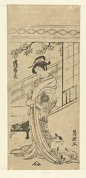 Nakamura Tomijuro in Female Role