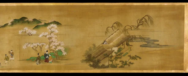 Landscapes of the Four Seasons, Edo period, 17th century