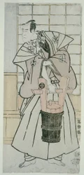 The Actor Ichikawa Komazo III as Nitta Yoshisada, Actually Oyamada Taro Takaie