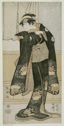 The Actor Iwai Hanshiro IV as Otoma, Daughter of Ohina from Inamuragasaki in Kamakura