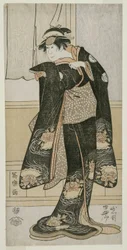 The Actor Iwai Hanshiro IV as Otoma, Daughter of Ohina from Inamuragasaki in Kamakura