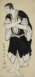The Actor Sakata Hangoro III as Kosodate Kannonbo