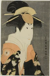The Actor Segawa Tomisaburo II as Yadorigi, Wife of Ogishi Kurando