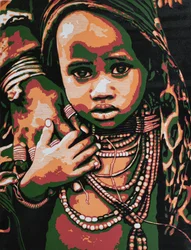 Expressive African Child