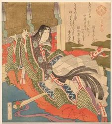 Sei Shōnagon, from the series Great Women No. 3 (Daijo sanban)