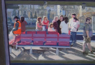 Seen through the Train Window